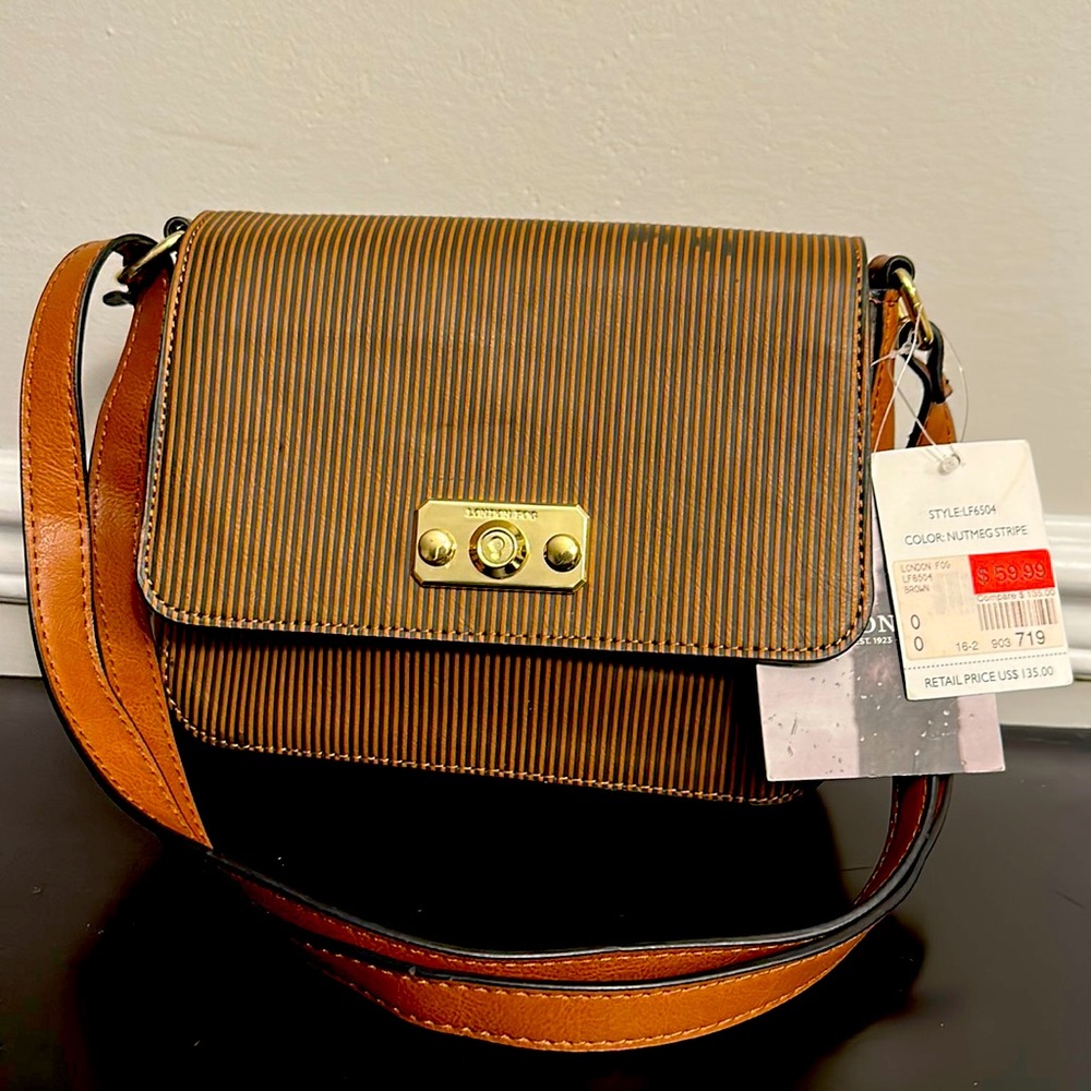 London Fog clutch and cross body bag